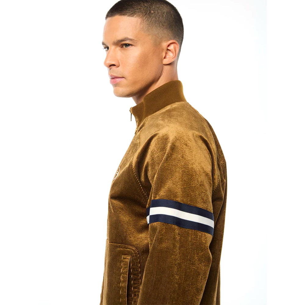 Sergio Tacchini Cordurato Track Jacket |  Bronze Brown