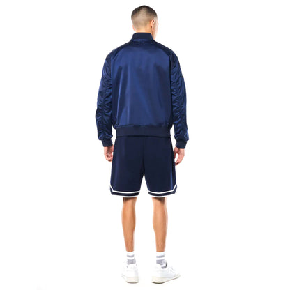 Sergio Tacchini Piano Bomber Jacket | Maritime Blue