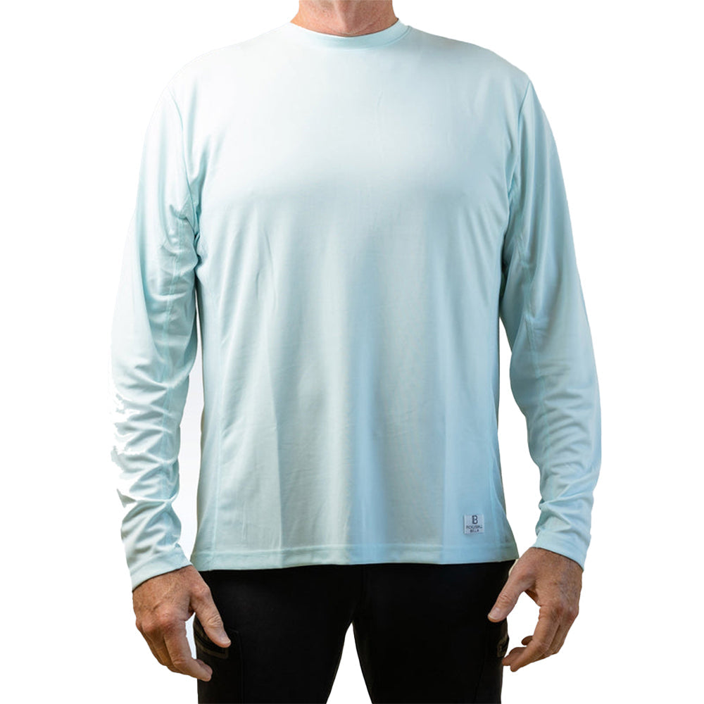 Picckleball Bella Men's Aqua Long Sleeve Tee