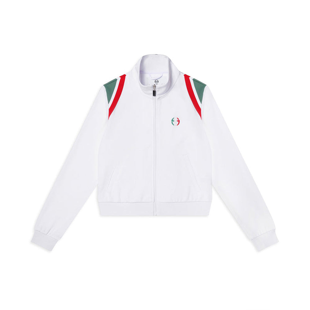 Sergio Tacchini Women's Eredita Track Jacket | Brilliant White