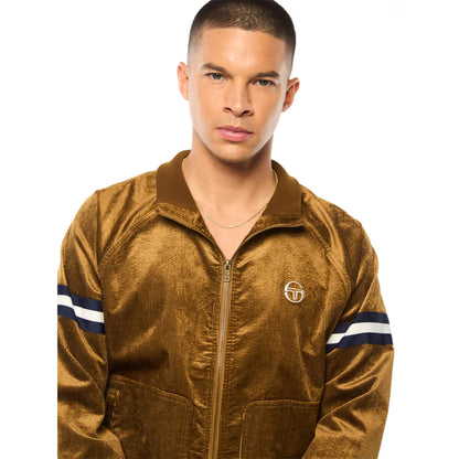 Sergio Tacchini Cordurato Track Jacket |  Bronze Brown