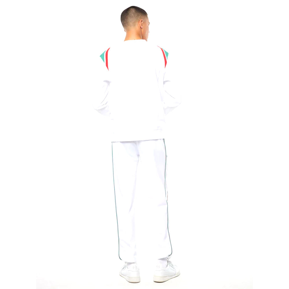 Sergio Tacchini Eredita Crewneck | Brilliant White