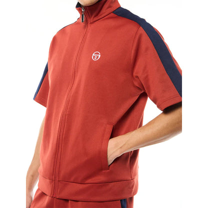 Sergio Tacchini Viscotti Short Sleeve Track Jacket | Bossa Nova