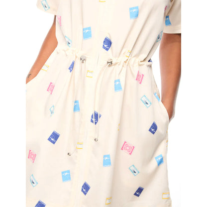 Sergio Tacchini Timbro Dress | Gardenia