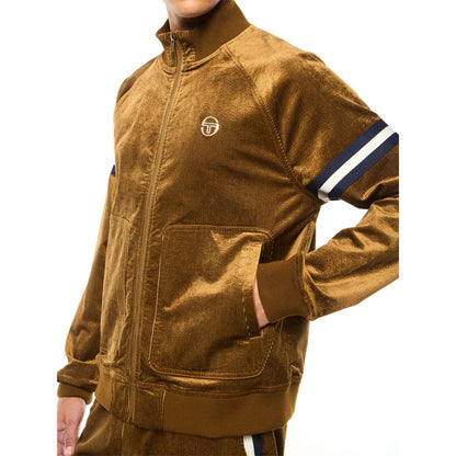 Sergio Tacchini Cordurato Track Jacket |  Bronze Brown