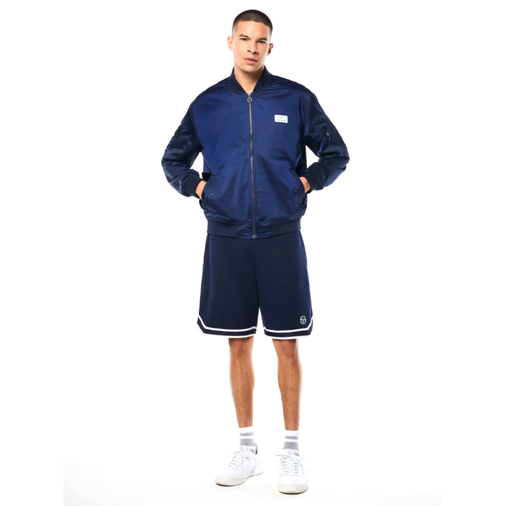 Sergio Tacchini Piano Bomber Jacket | Maritime Blue