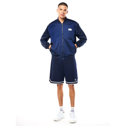 Sergio Tacchini Piano Bomber Jacket | Maritime Blue