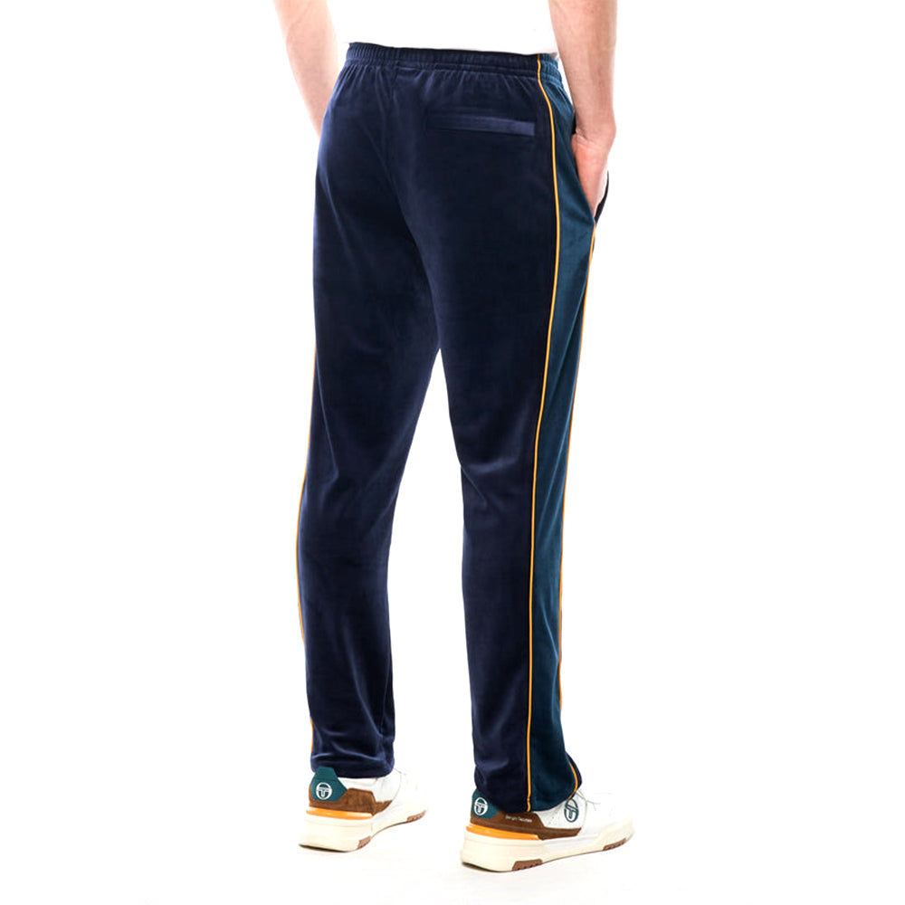 Sergio Tacchini Forato Velour Track Pant | Maritime Blue