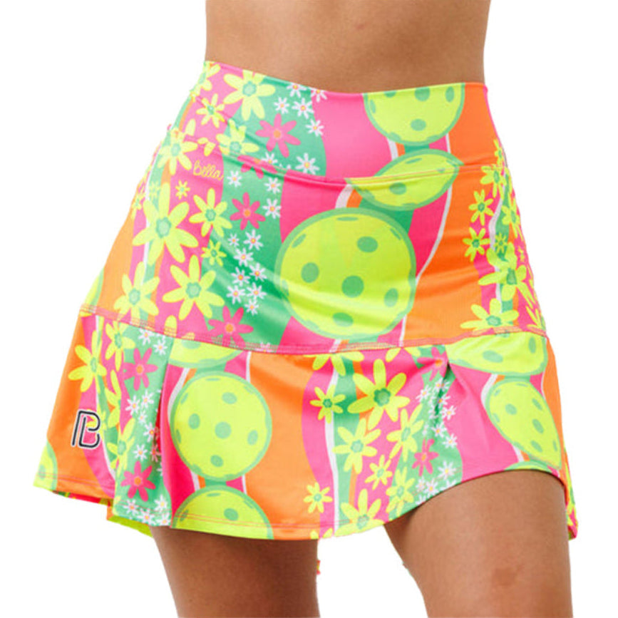 Picckleball Bella Drop Pleat Skort Daisy