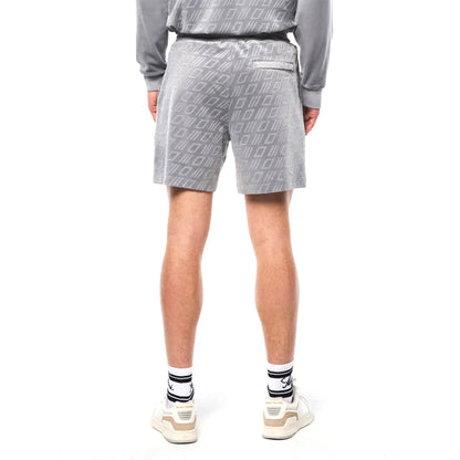 Sergio Tacchini Bandiera Debossed Velour Short | Sleet