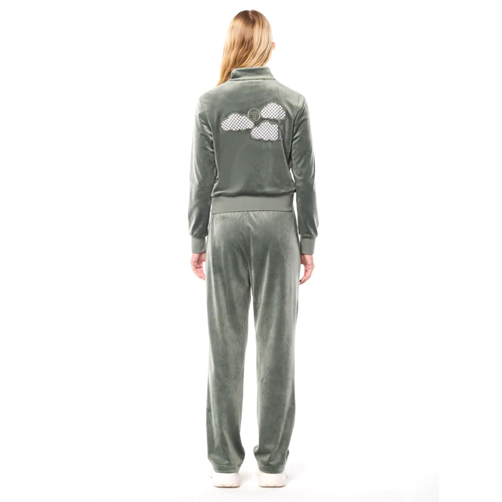 Sergio Tacchini Nuvola Velour Track Pant | Agave Green