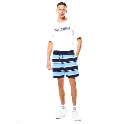 Sergio Tacchini Strisce Stripe Short | Maritime Blue