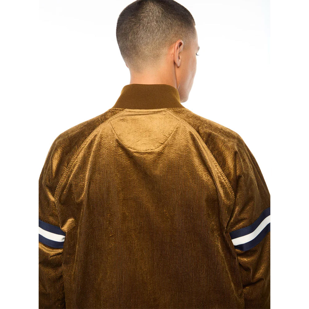 Sergio Tacchini Cordurato Track Jacket |  Bronze Brown