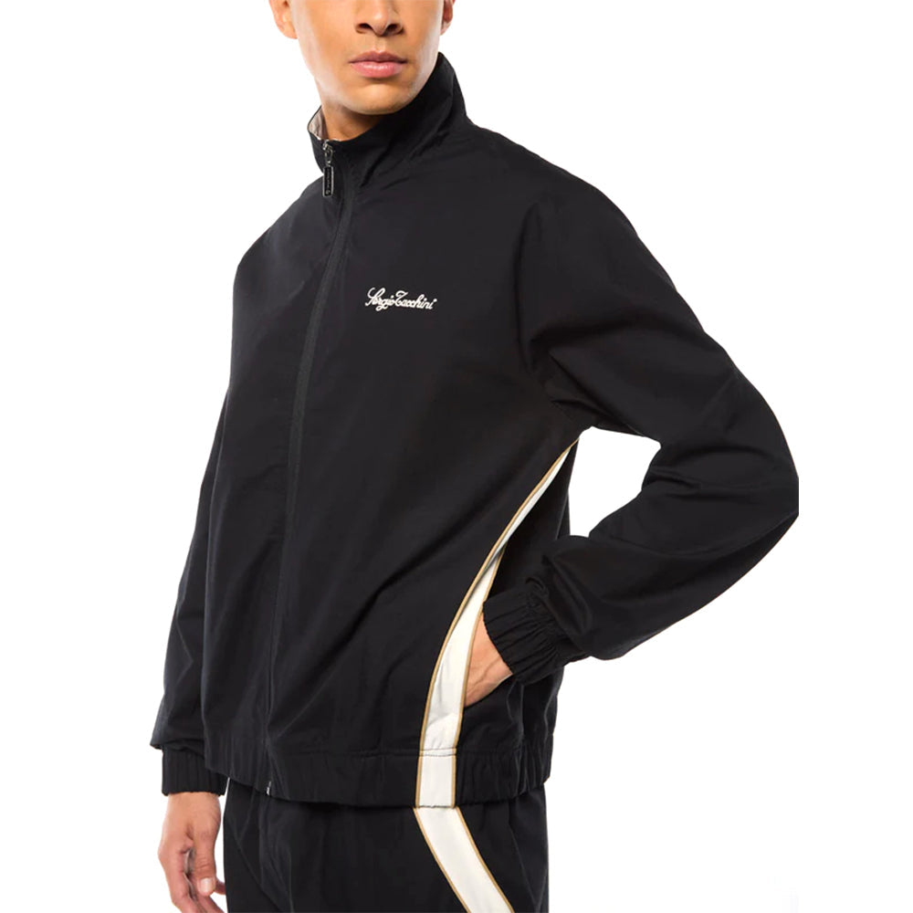Sergio Tacchini Fiamma Track  Jacket | Black Beauty