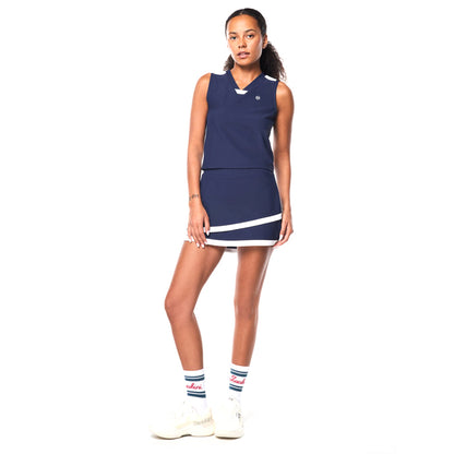 Sergio Tacchini Garbo Skort | Maritime Blue