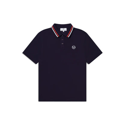 Sergio Tacchini Ciro Pique Polo | Maritime Blue