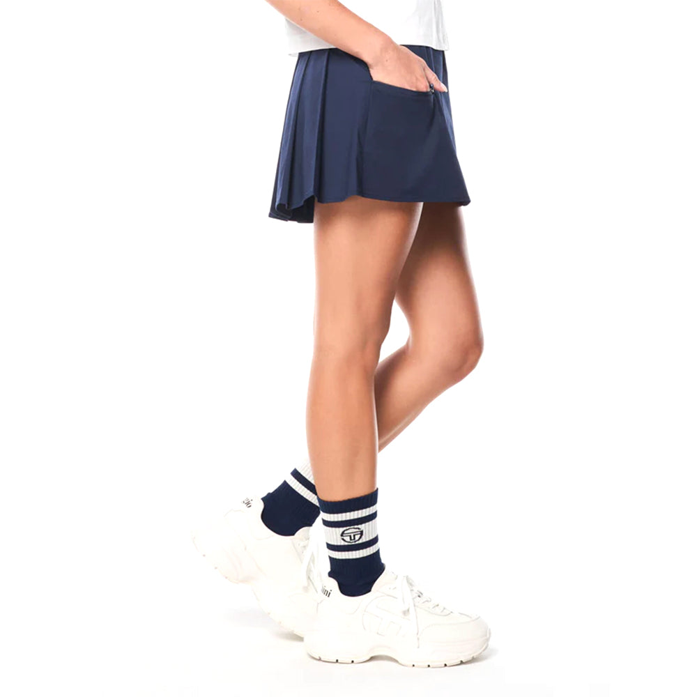 Sergio Tacchini Piano Skirt | Maritime Blue