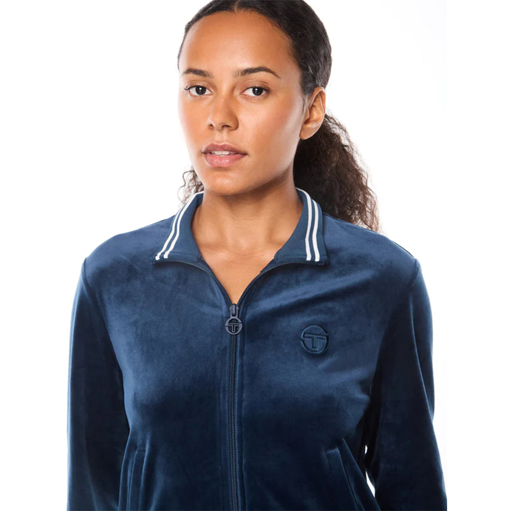 Sergio Tacchini Nuvola Velour Track Jacket | Key Largo