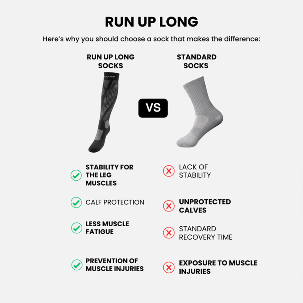 Floky Run Up Long Sock