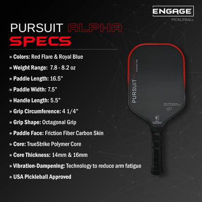 Engage Pickleball Alpha Pickleball Paddle
