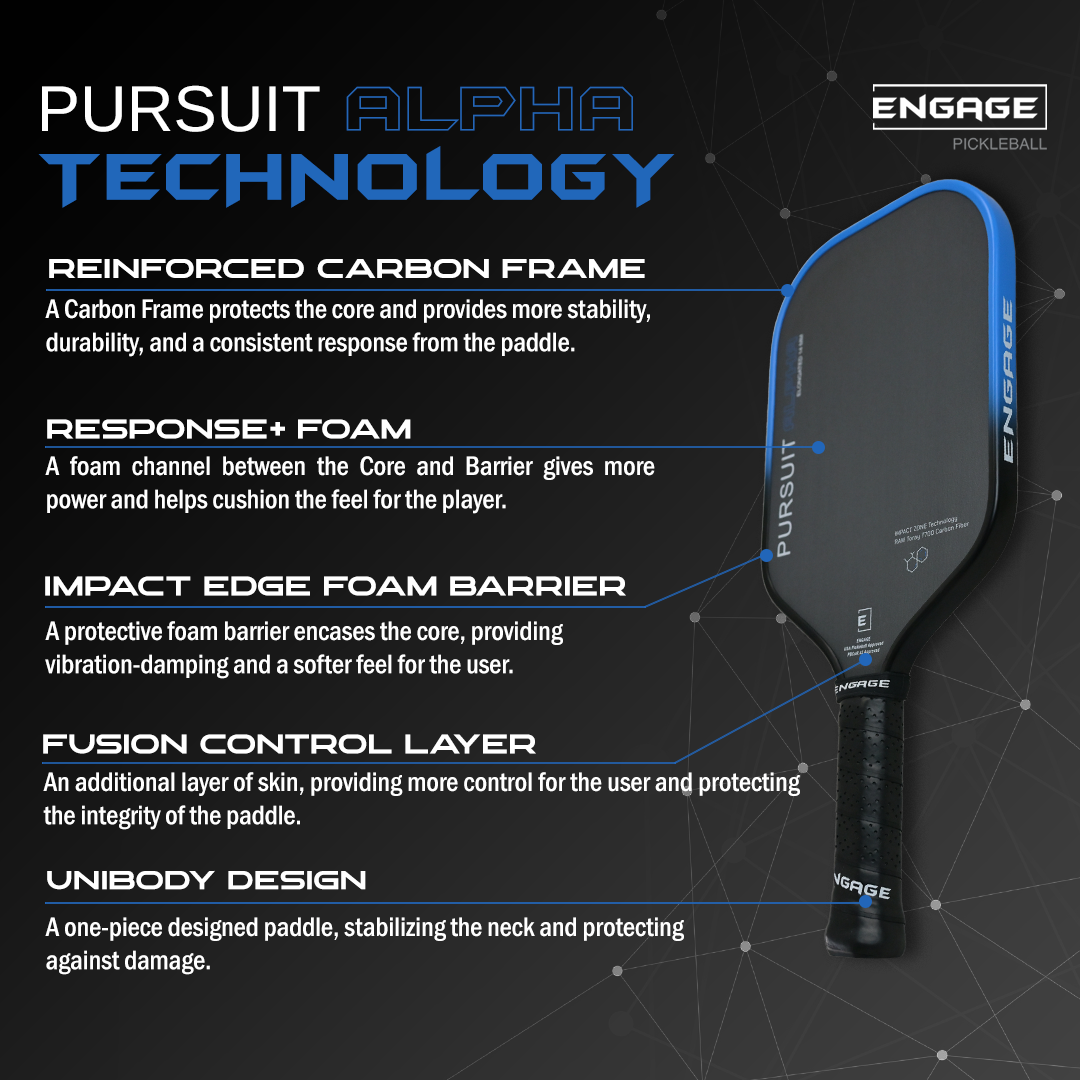 Engage Pickleball Alpha Pickleball Paddle