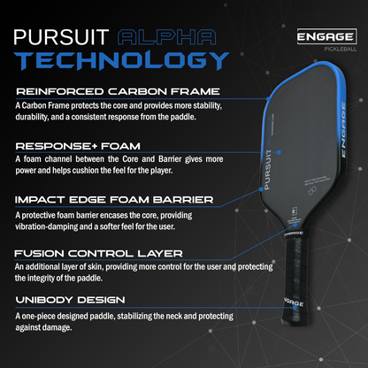 Engage Pickleball Alpha Pickleball Paddle