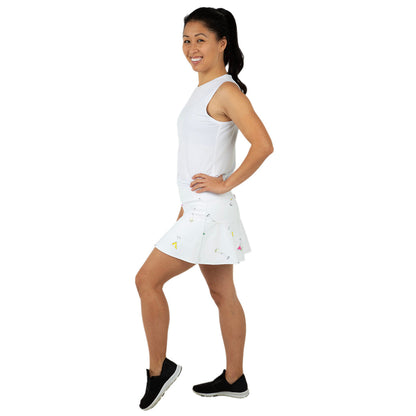 Queen Of The Court Gin Fizz Swing Skirt