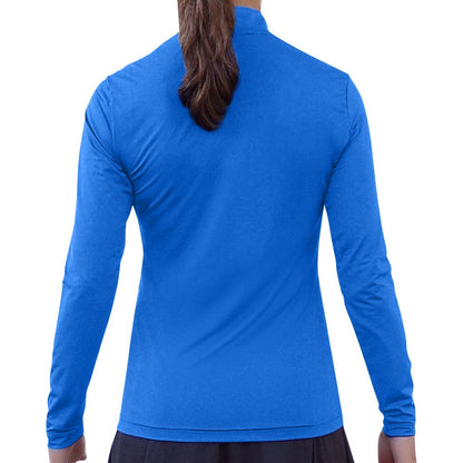 Picckleball Bella 1/4 Zip Long Sleeve Royal Blue