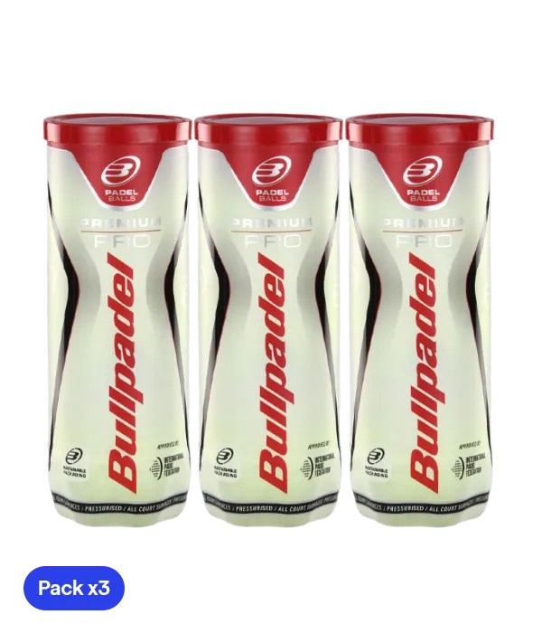 Balls  Bullpadel Premium Pro (Pack x3)