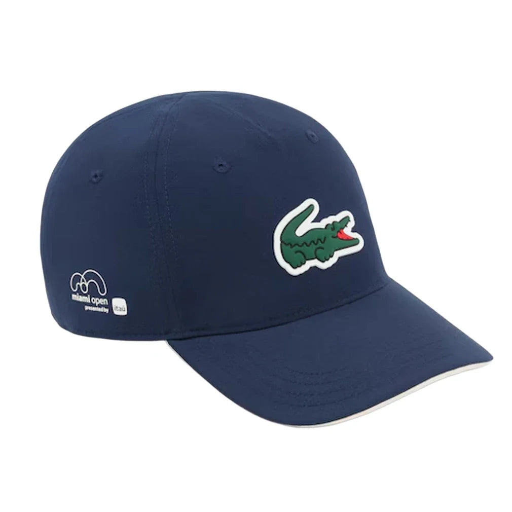 Unisex Official Miami Open Tennis Cap-Apparel-Lacoste-RK0438-166-Tennis Express