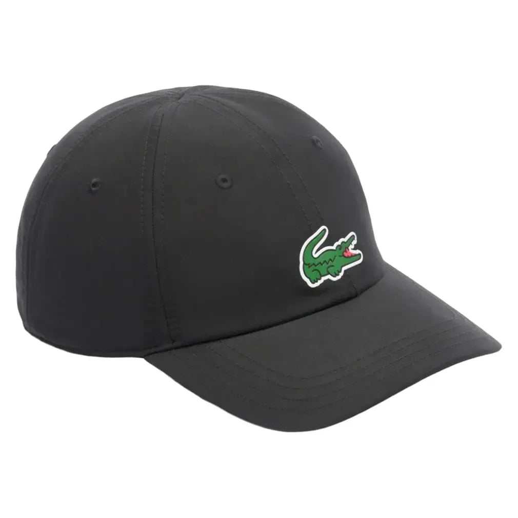 Men's Novak Djokovic Microfiber Tennis Cap-Apparel-Lacoste-RK2450-F25-NOI_96c06dc1-d1ac-404b-81a8-1a78a127034b-Tennis Express