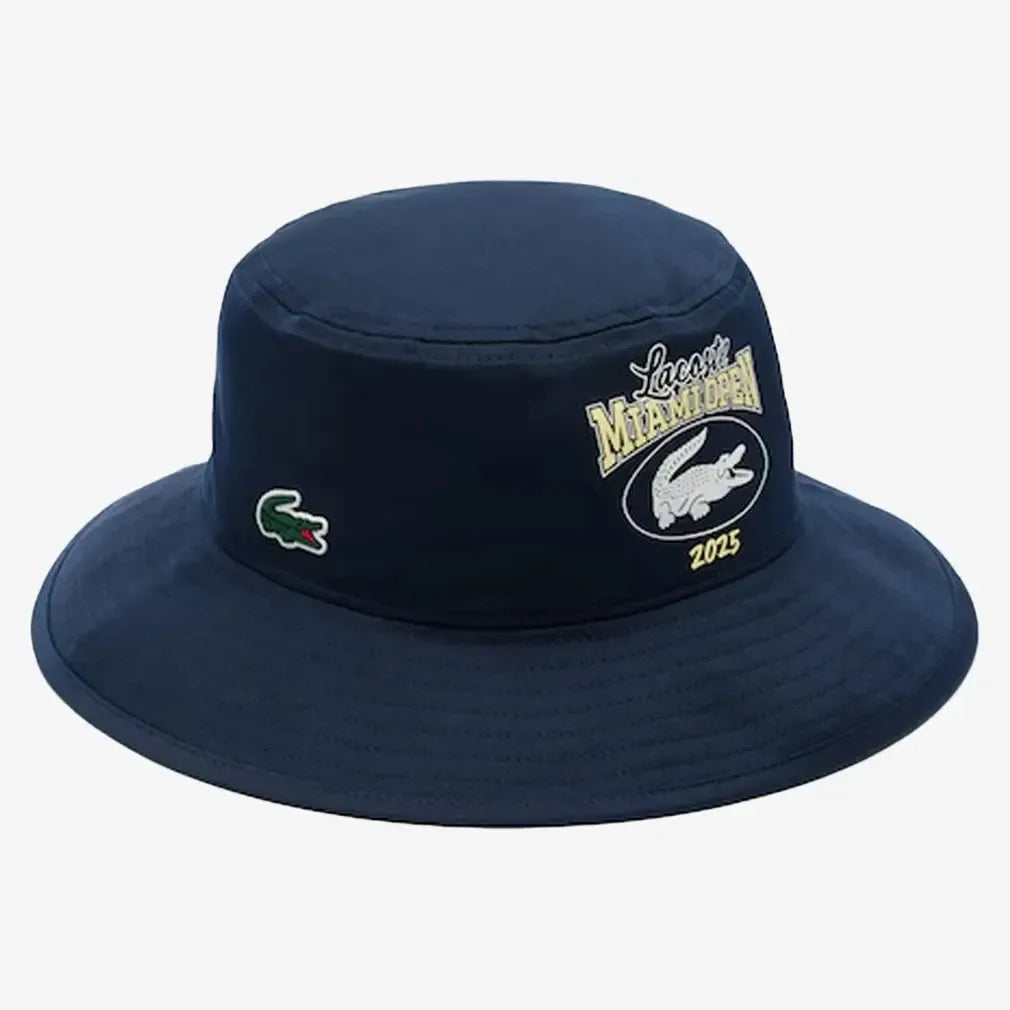Men's Miami Open Bucket Tennis Hat-Apparel-Lacoste-RK8637-S25-166-Tennis Express