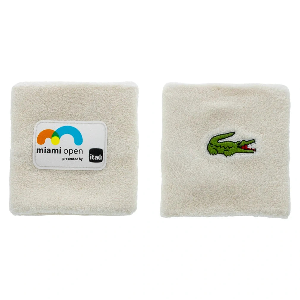 Unisex Official Miami Open Tennis Wristbands-Accessories-Lacoste-RL053401copy-Tennis Express