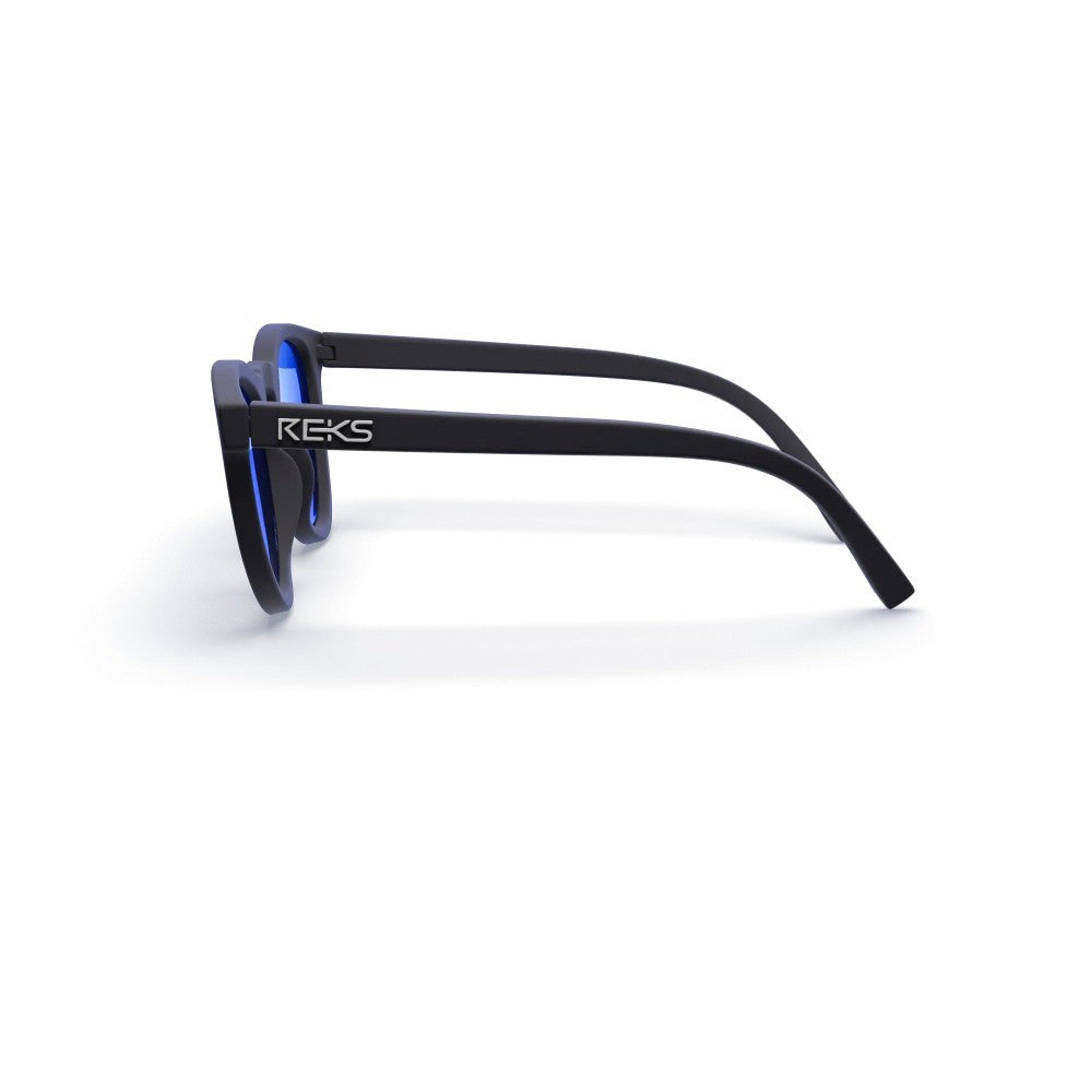 Reks Round Polarized Polycarbonate Prescription Sunglasses
