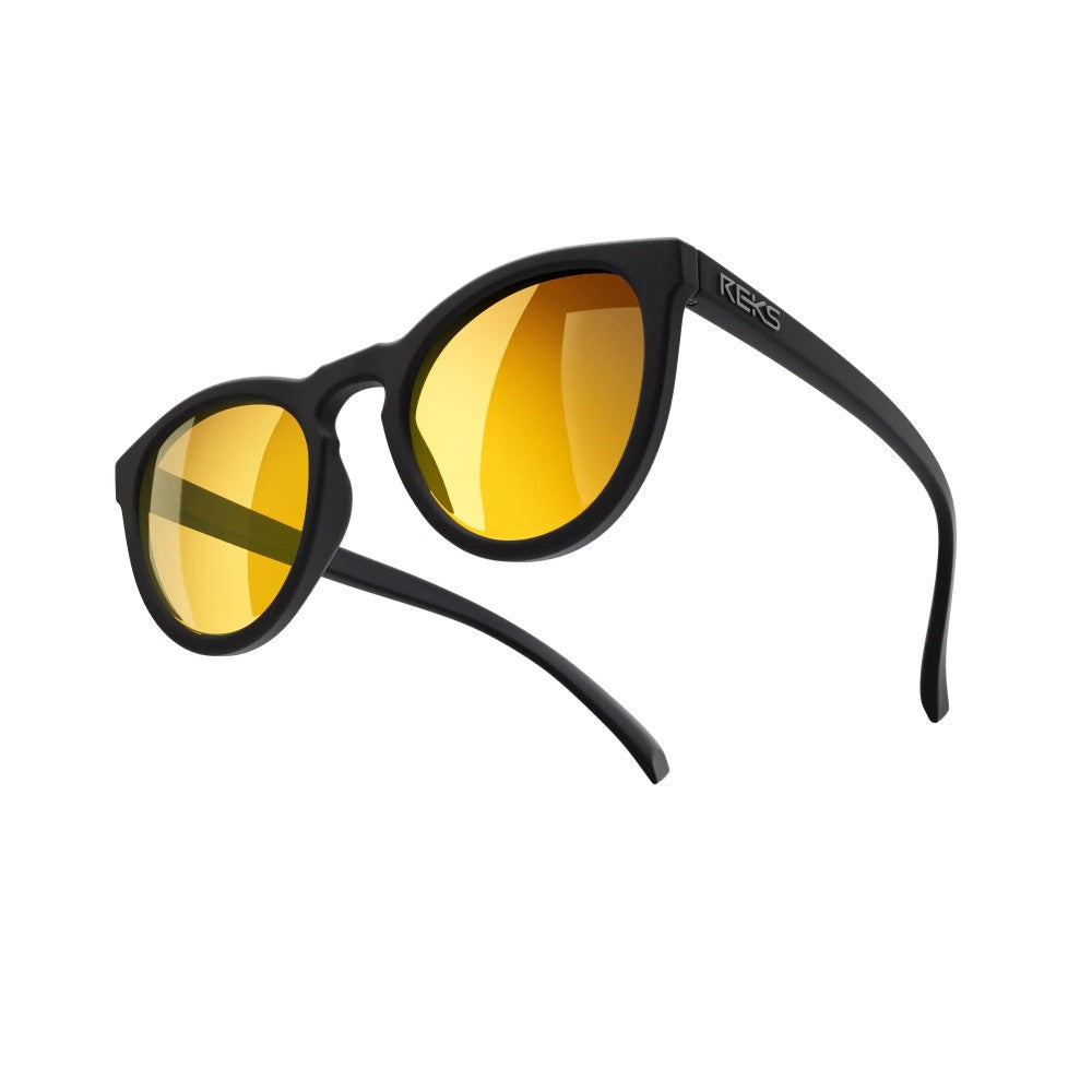 Reks Round Polarized Polycarbonate Prescription Sunglasses