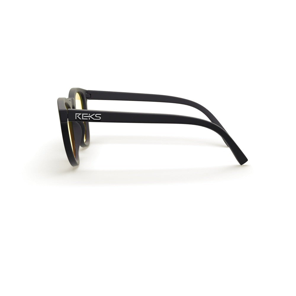 Reks Round Polarized Polycarbonate Prescription Sunglasses
