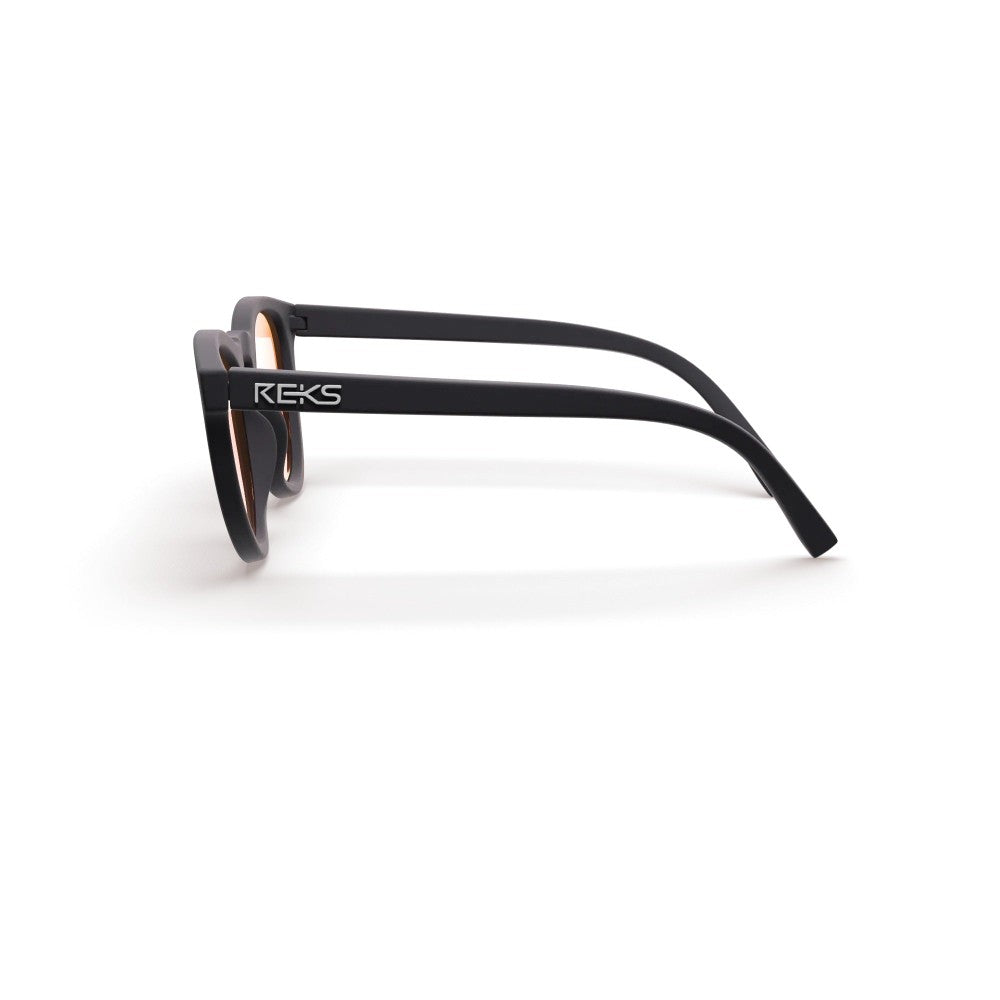 Reks Round Polarized Polycarbonate Prescription Sunglasses