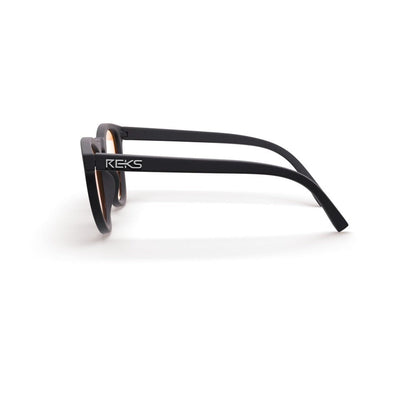 Reks Round Polarized Polycarbonate Prescription Sunglasses