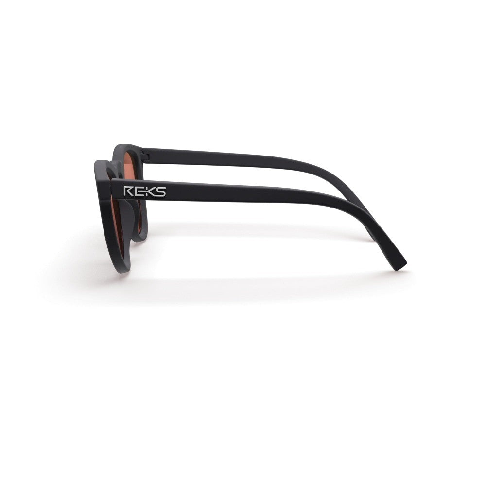 Reks Round Polarized Polycarbonate Sunglasses