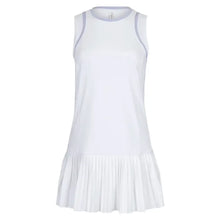Women's Elle Tennis Dress White and Cosmic-Apparel-Inphorm-S25001-2520U25-Tennis Express