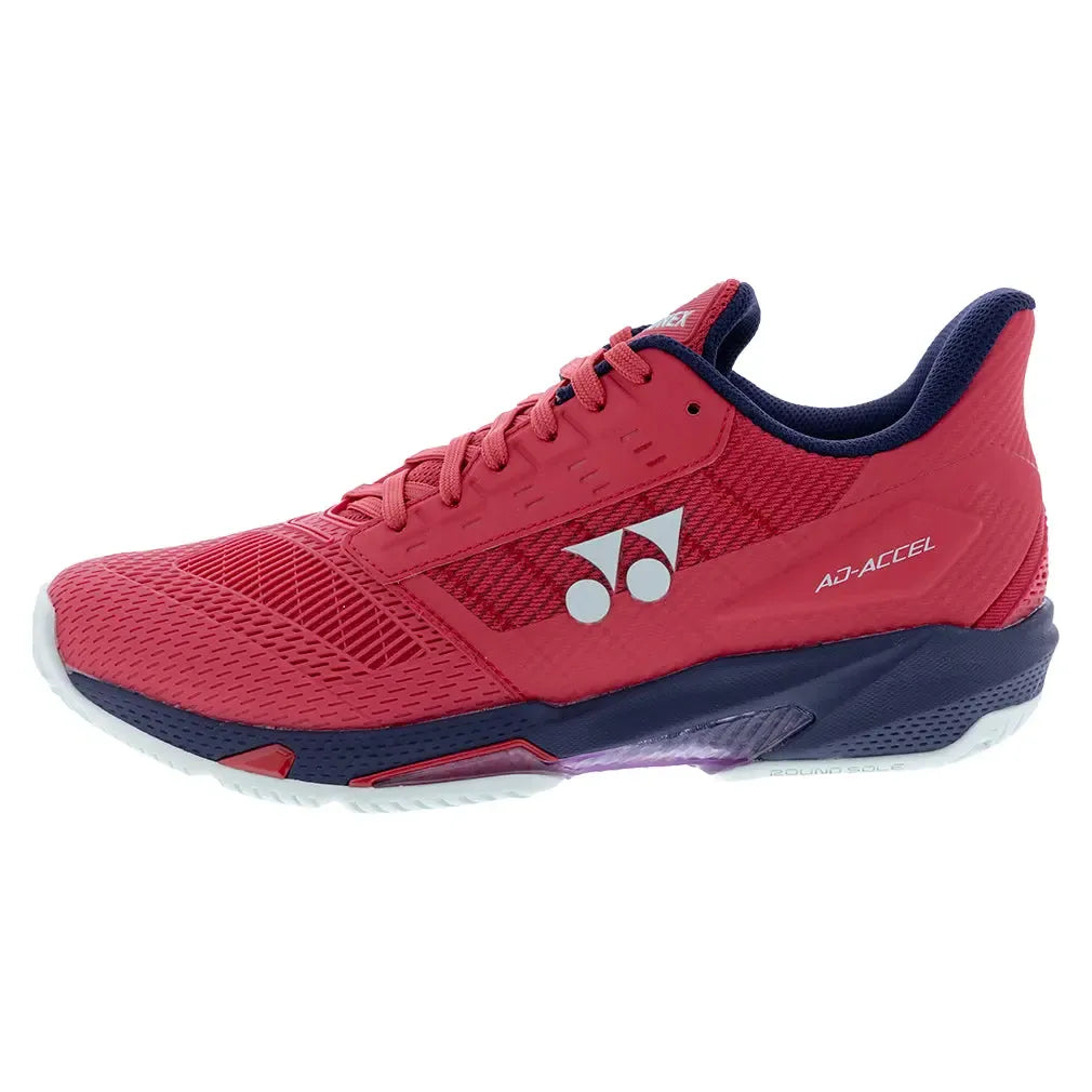 Women's Power Cushion AD-ACCEL All Court Tennis Shoes Sunset Red