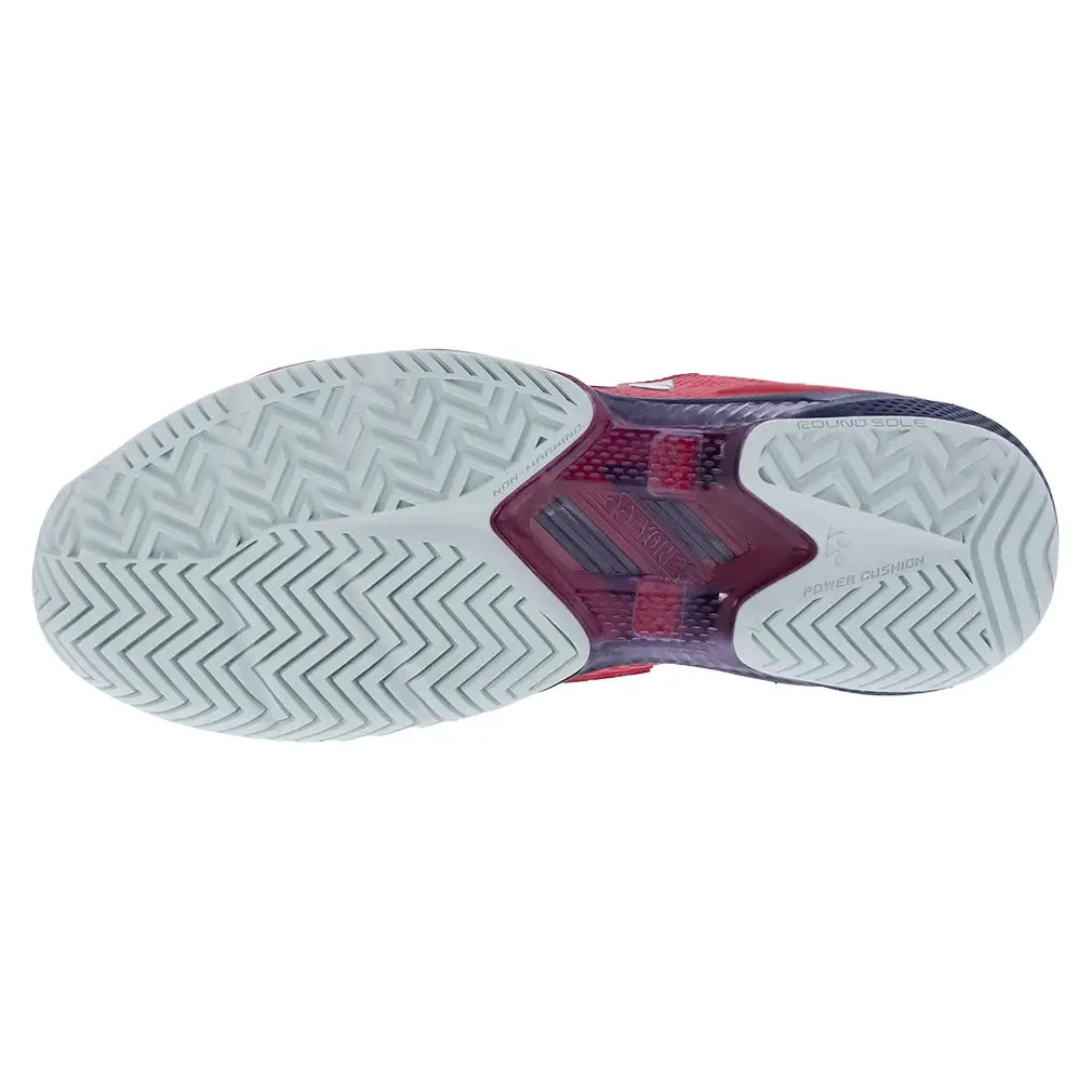 Women's Power Cushion AD-ACCEL All Court Tennis Shoes Sunset Red