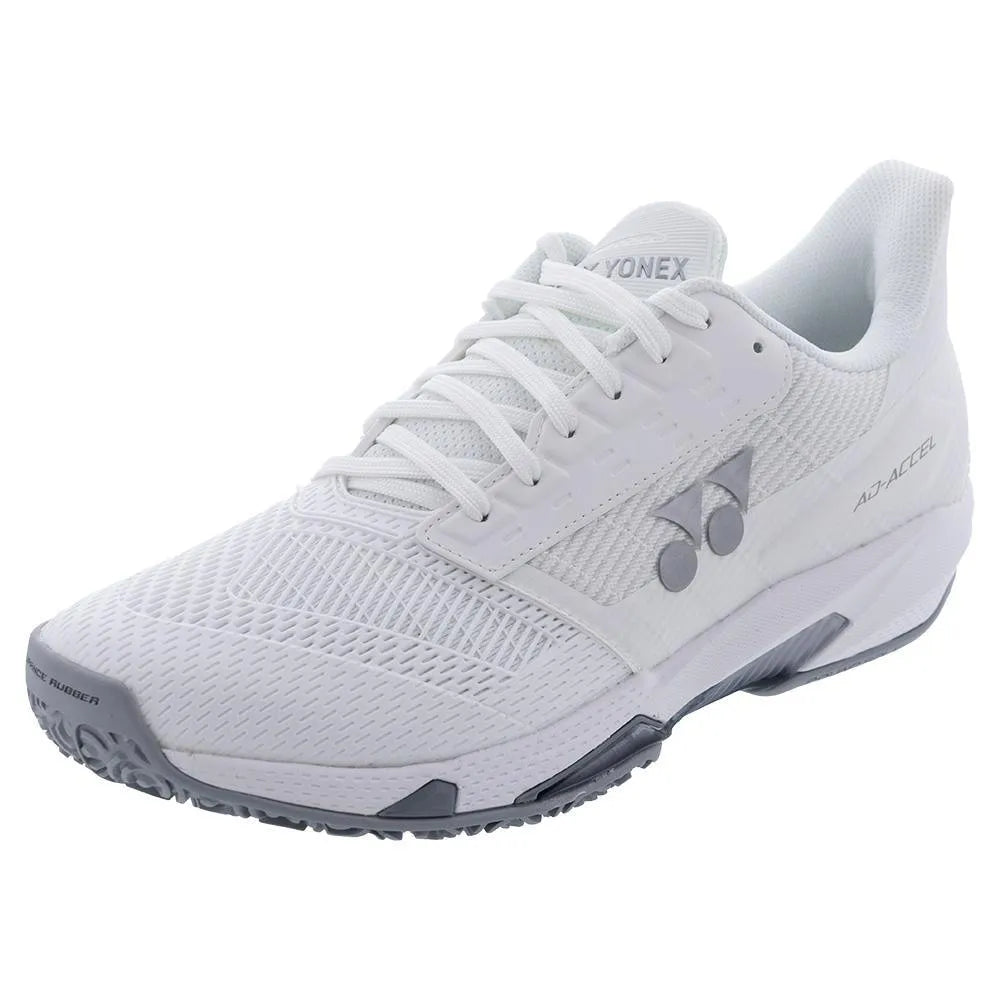 Women's Power Cushion AD-ACCEL Clay Tennis Shoes White