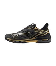 Padel Shoes Mizuno Wave Exceed Tour 6 CC 10th Negro/Oro
