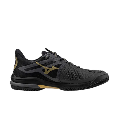 Padel Shoes Mizuno Wave Exceed Tour 6 CC 10th Negro/Oro