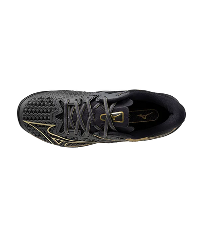 Padel Shoes Mizuno Wave Exceed Tour 6 CC 10th Negro/Oro