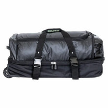 Tour Tennis Travel Bag with Wheels Black and Green