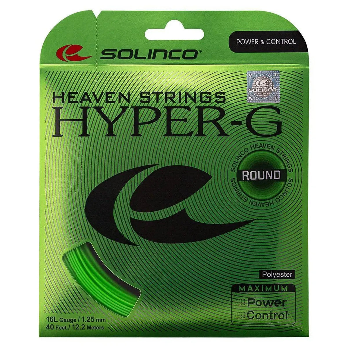 Hyper-G Round Tennis String Hybrid Set-Strings-Solinco-SOLHYPGR-SET-11-Tennis Express