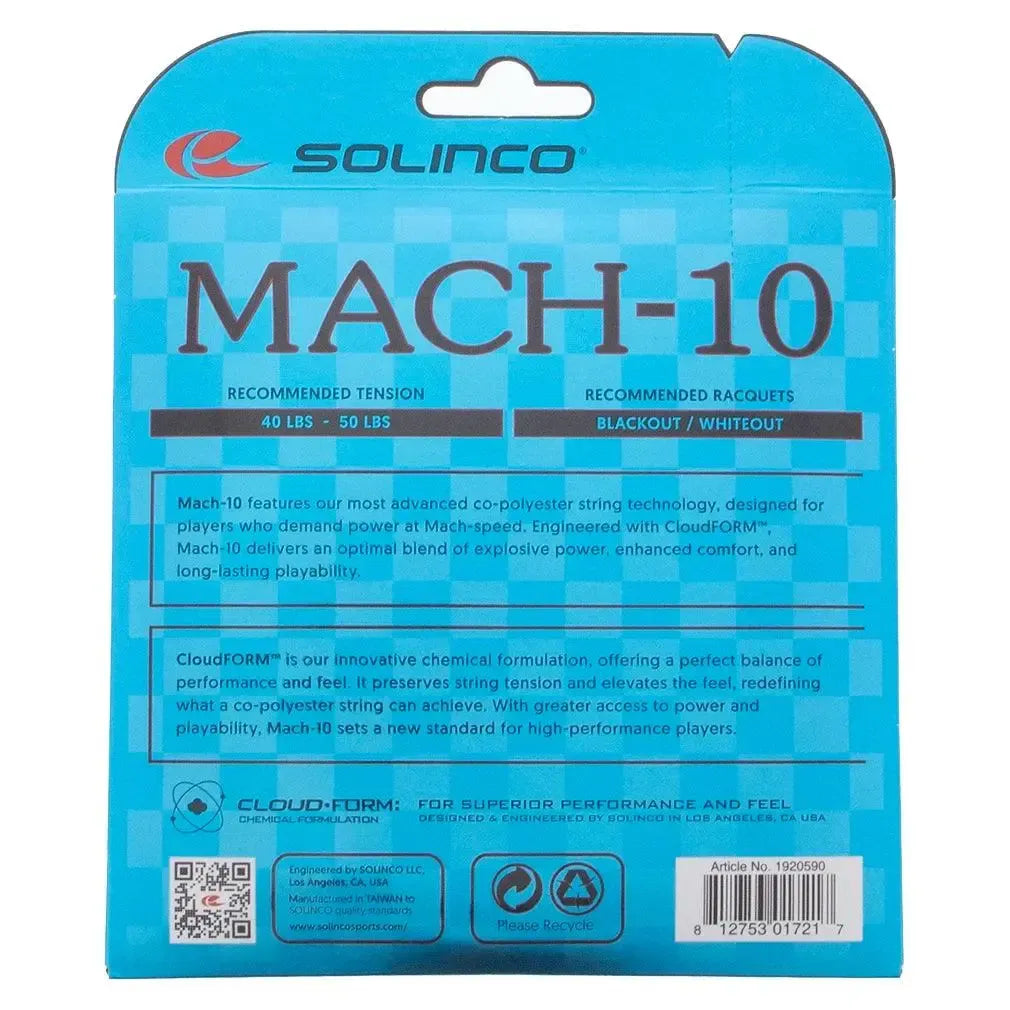 Mach-10 Tennis String