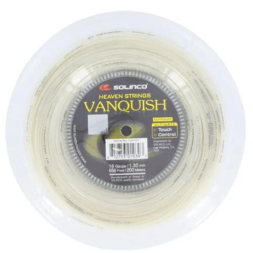 Vanquish 16G 1.30MM Reel Tennis String
